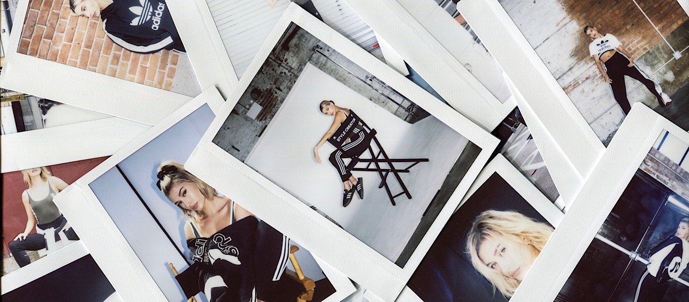 Hailey Baldwin x adidas Originals