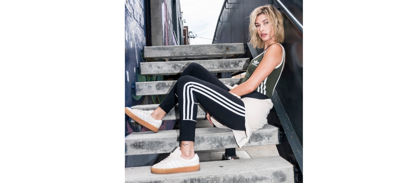 hailey baldwin adidas