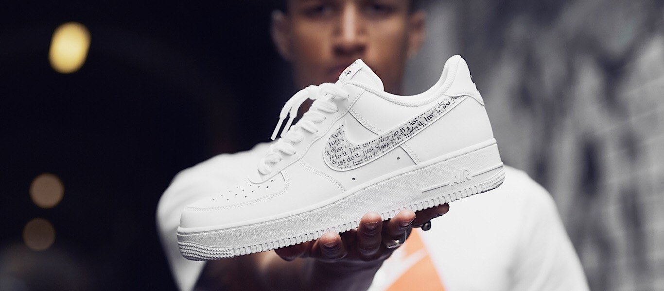 Air Force 1 just do it white
