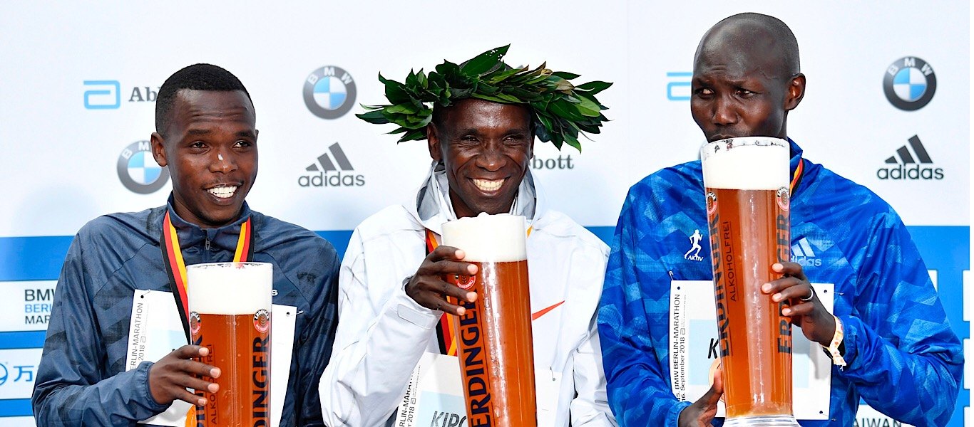 Berlin marathon top 3 runners