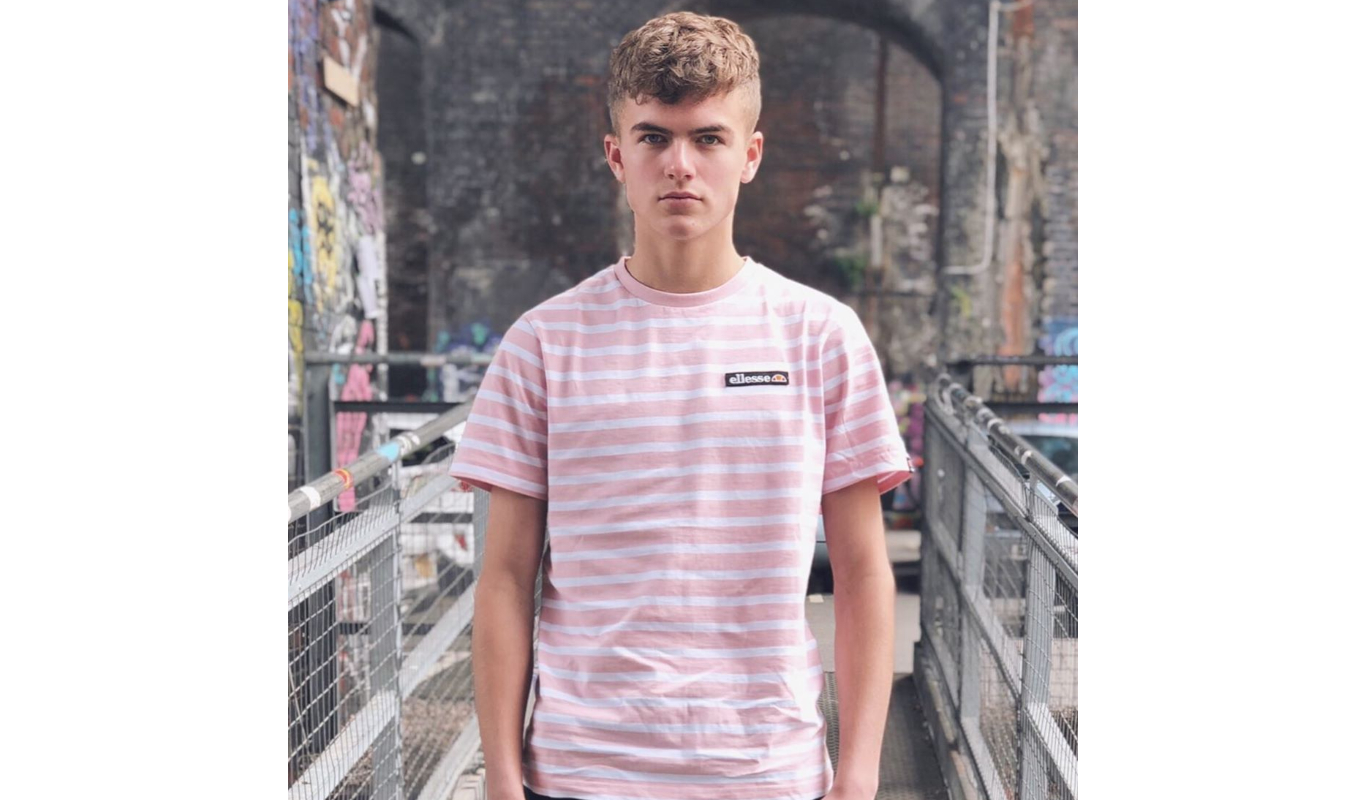 alfie wearing ellesse