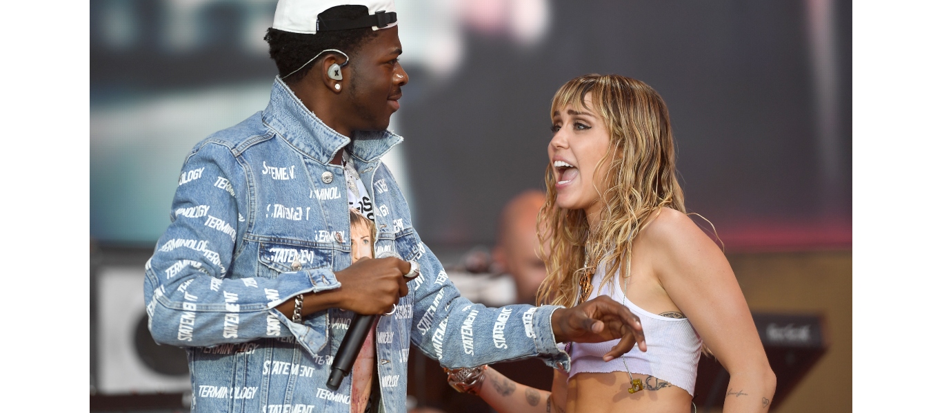 Miley Cryus Lil Nas X Glastonbury
