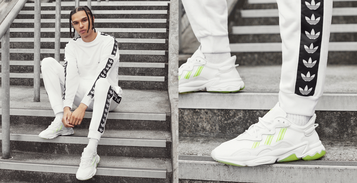 ozweego white yellow