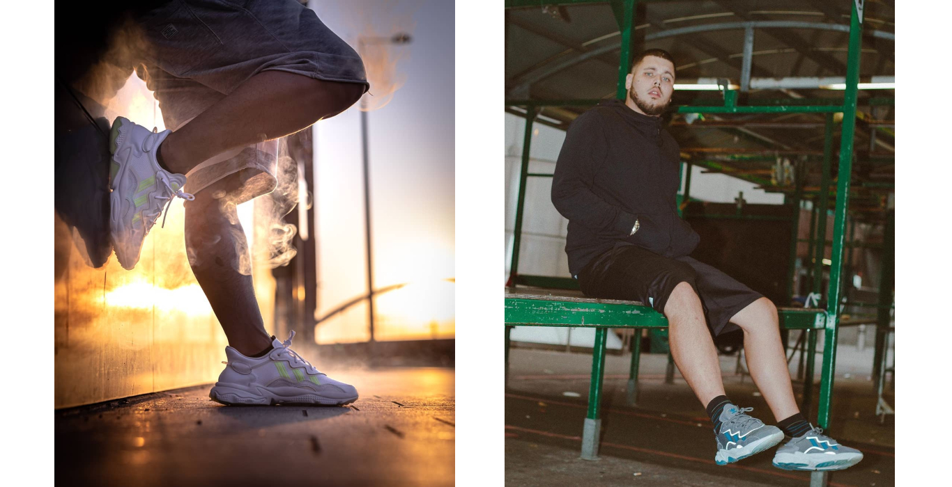 influencers wearing ozweego