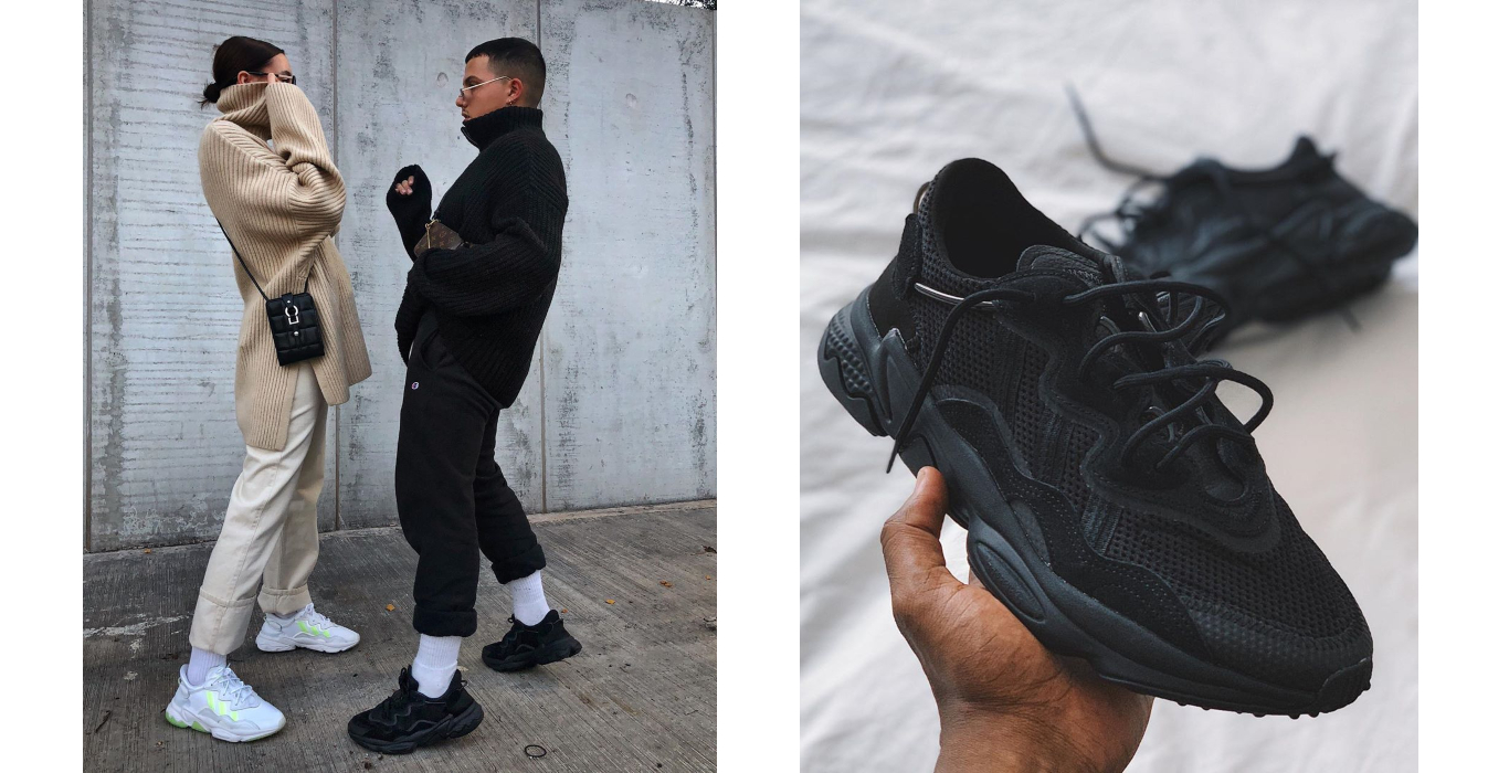 influencers wearing ozweego