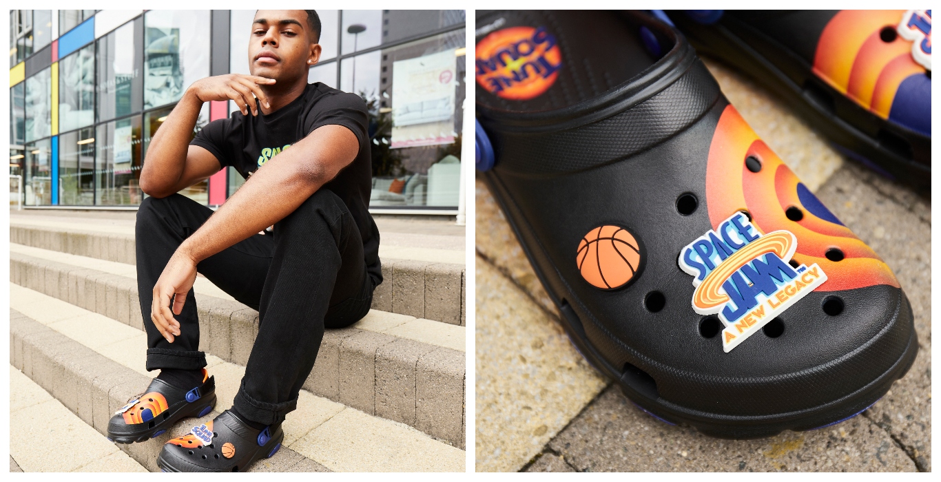 crocs x space jam