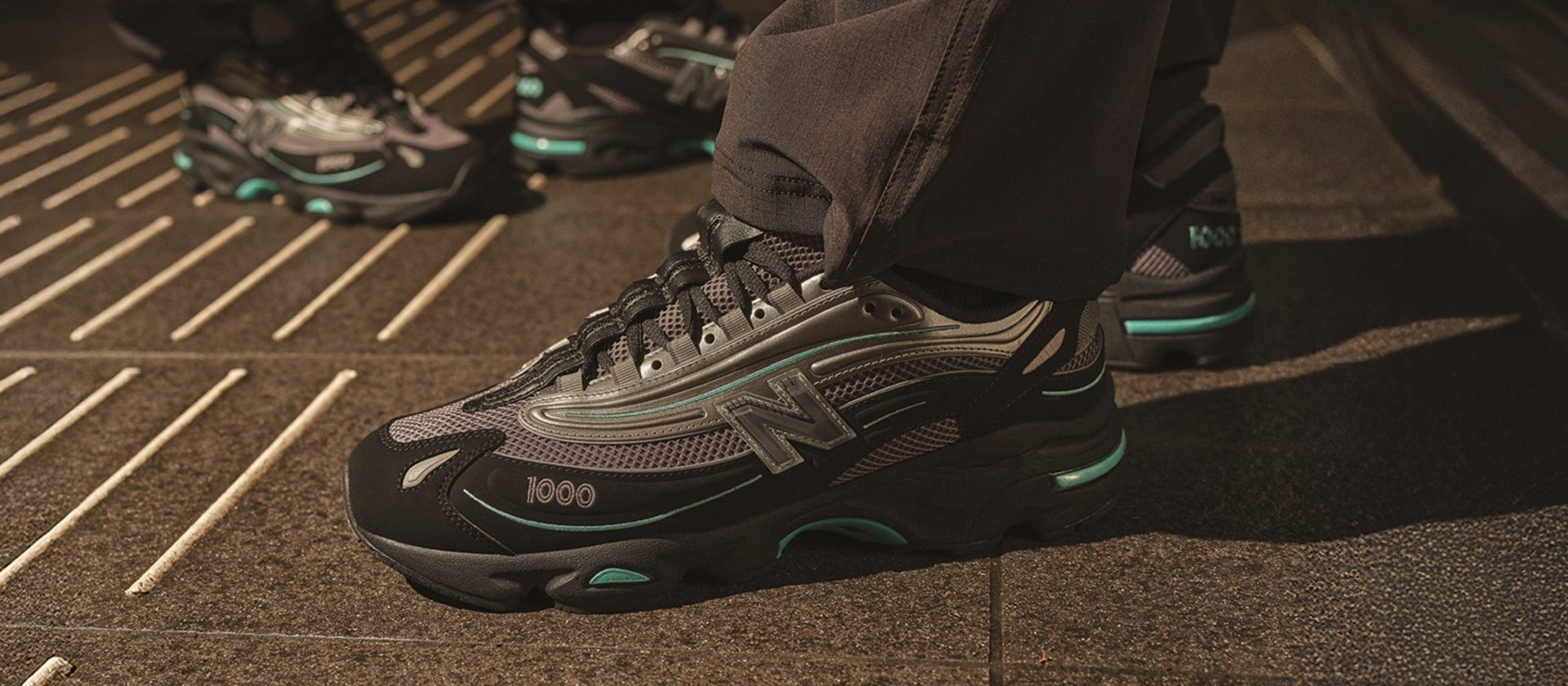 海外限定 New Balance x JD Sports Exclusive 1000 Black Teal New Balance 1000 JD Sports Black Teal M1000JR