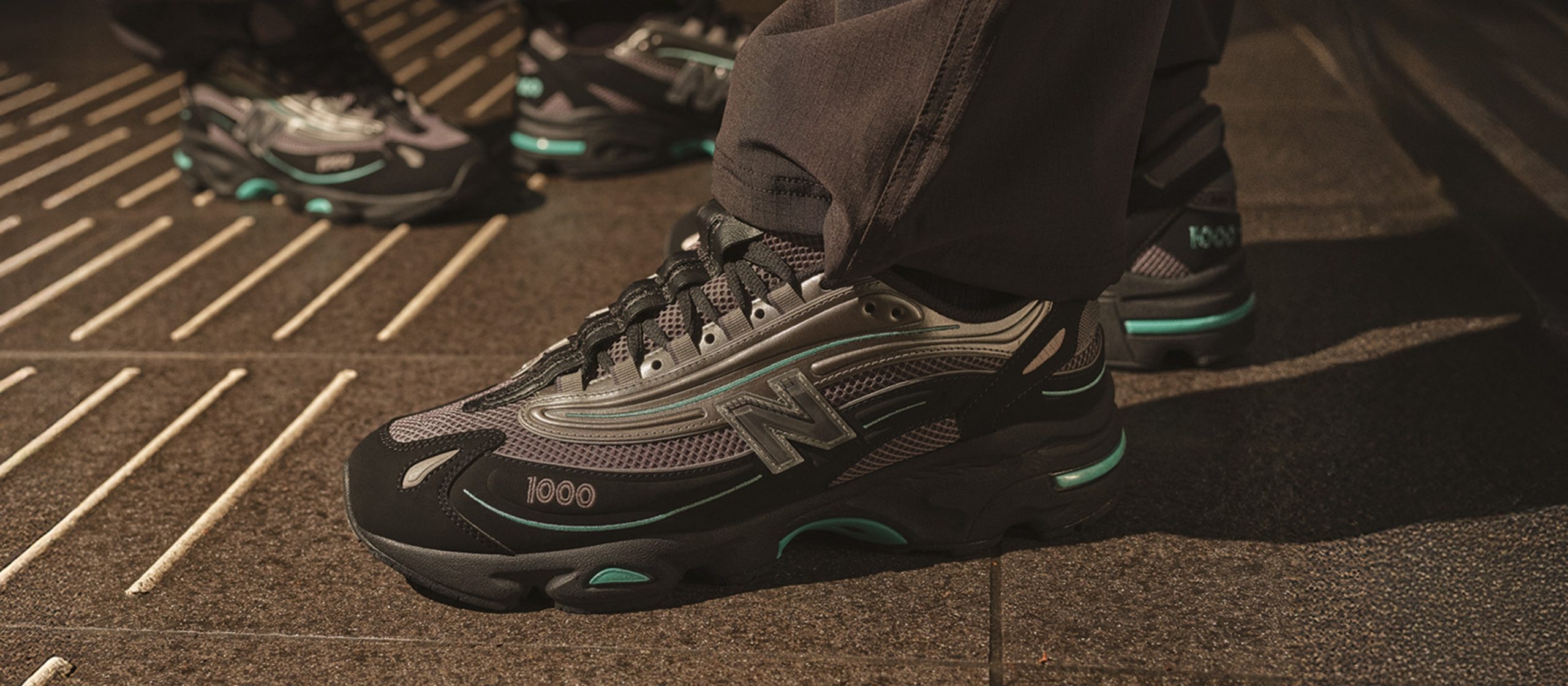 海外限定 New Balance x JD Sports Exclusive 1000 Black Teal New Balance 1000 JD Sports Black Teal M1000JR